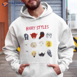 hairy styles animals shirt hoodie