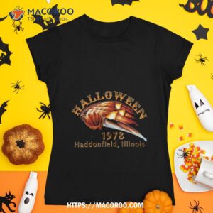 halloween 1978 holiday spooky gift myers pumpkin haddonfield nbsp illinois shirt tshirt 1