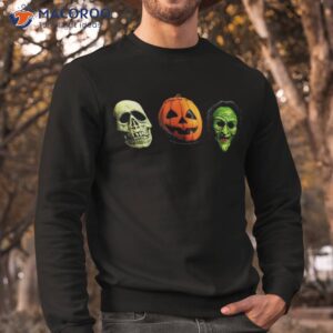 halloween 3 silver shamrock masks shirt sweatshirt