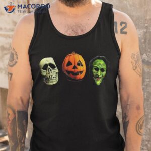 halloween 3 silver shamrock masks shirt tank top