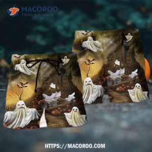 Halloween And Ghost Hawaii Shorts