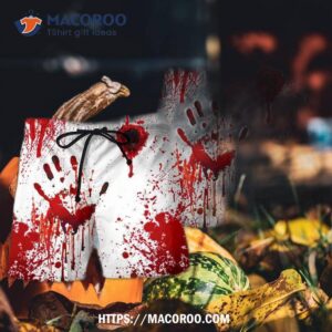 Halloween Blood They’ll Never Find You Hawaii Shorts