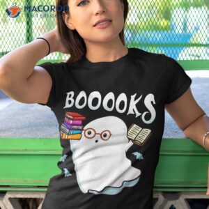 halloween books librarian english teacher reader reading shirt tshirt 1