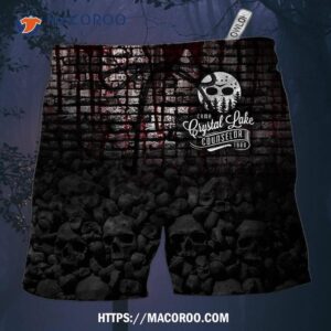 Halloween Camp Crystal Lake Counselor 1980 Hawaii Shorts