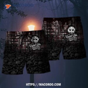 Halloween Camp Crystal Lake Counselor 1980 Hawaii Shorts