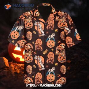 Halloween Character Film Tropical Hawaiian Shirt