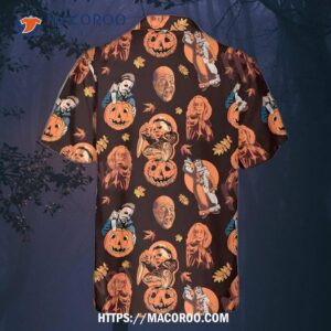 Halloween Character Film Tropical Hawaiian Shirt