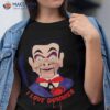 Halloween Costume Creepy Ventriloquist Doll Dummy Shirt