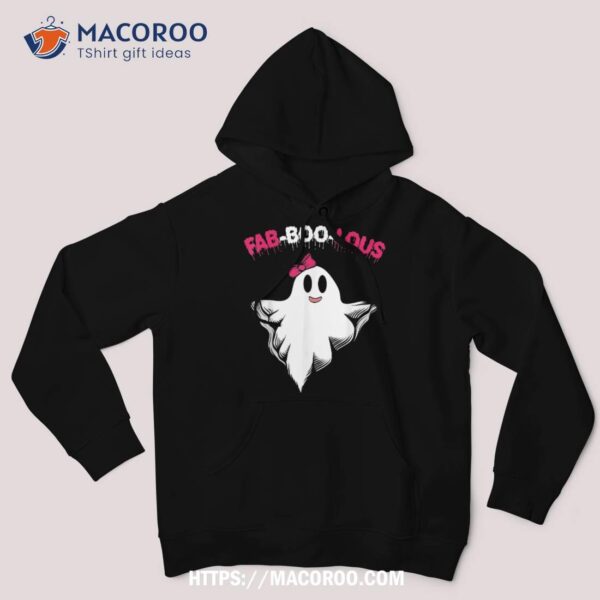 Halloween Costume Ghost Boo Fabolous Fab Lous Cute Shirt, Halloween Treat Gifts