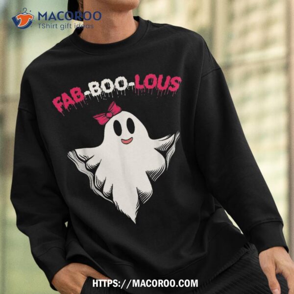 Halloween Costume Ghost Boo Fabolous Fab Lous Cute Shirt, Halloween Treat Gifts