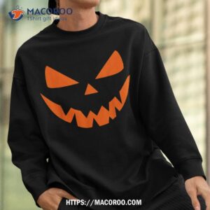 halloween costume jack o lantern pumpkin face shirt sweatshirt