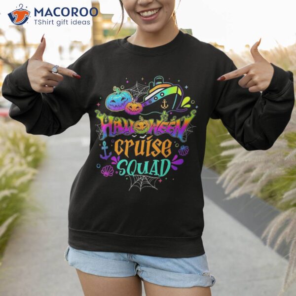 Halloween Cruise Squad Family 2022 Cruising Crew Shirt