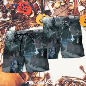 Halloween Death Could Not Hold Him In Tomb Hawaii Shorts
