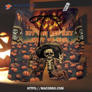 Halloween Eff You See Kay Why Oh Hawaii Shorts