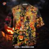 Halloween Funny Dachshund Dog Hawaiian Shirt