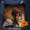 Halloween German Shepherd My Lovely Dog Hawaii Shorts