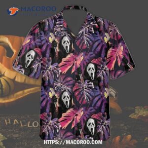 Halloween Ghostface Movies Tropical Hawaiian Shirt