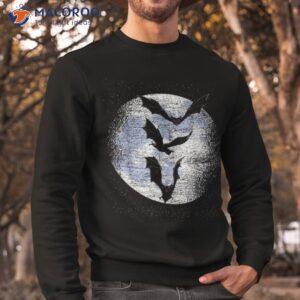 halloween gift idea moonlight vampire bat shirt sweatshirt