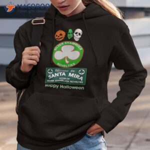 halloween iii silver shamrock and santa mira hoodie 3