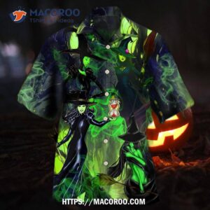 Halloween In A World Full Of Princesses Be Witch Hawaiian Shirt