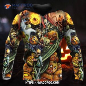 Halloween Is Coming With Dark 3D Hoodie