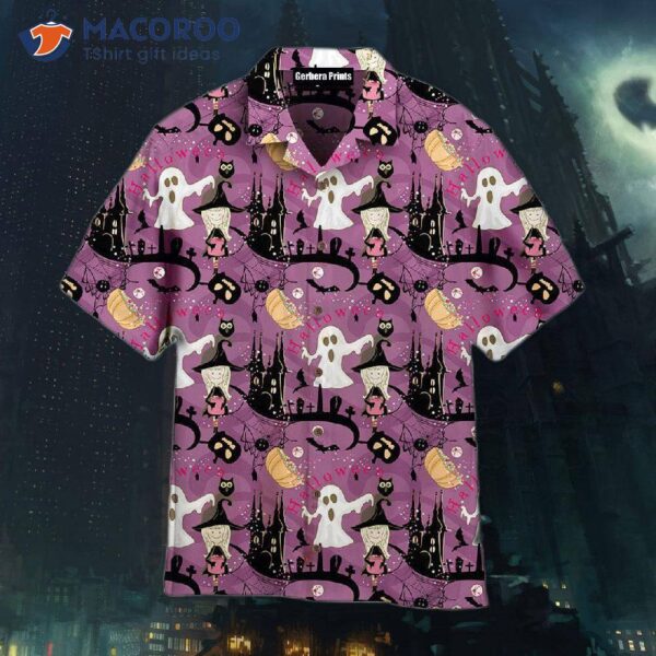 Halloween Is Here, And Purple Patterned Hawaiian Shirts!