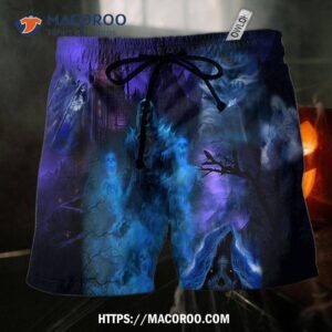 halloween it s skoopy season hawaii shorts 0