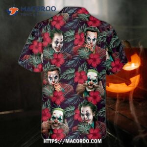 Halloween Joker Tropical Hawaiian Shirt