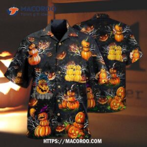 Halloween Lets Get Lit Cool Hawaiian Shirt