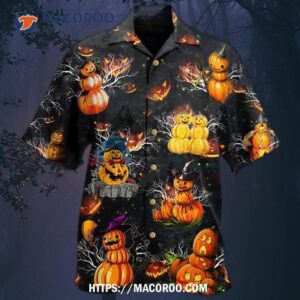 halloween lets get lit cool hawaiian shirt 2