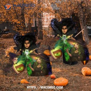 Halloween Magic Witch Ghost In The Dark Forest Art Style Hawaii Shorts