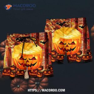 Halloween Make Great Again Hawaii Shorts
