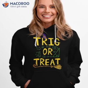 Halloween Math Teacher Trig Or Treat Student School College Shirt