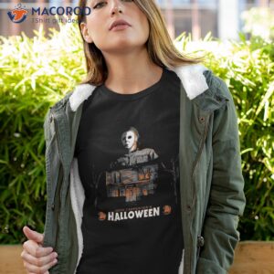 halloween michael and house illustration shirt tshirt 4