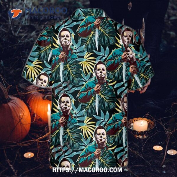 Halloween Michael Myer Tropical Hawaiian Shirt