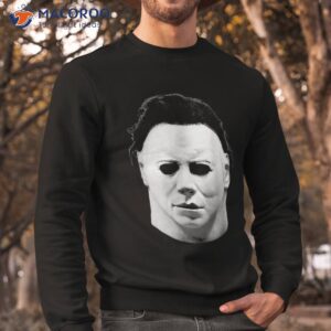 halloween michael myers big face shirt sweatshirt