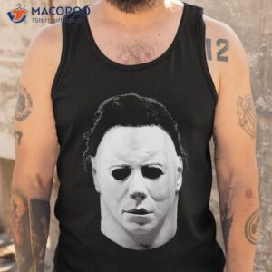 halloween michael myers big face shirt tank top