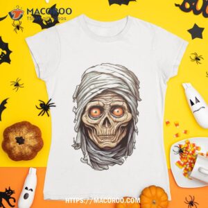 halloween mummy monster cartoon shirt tshirt 1