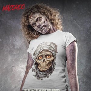 halloween mummy monster cartoon shirt tshirt
