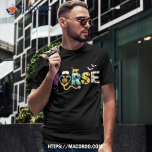 Halloween Nurse Gifts Shirt For Scrub Tops Nursing