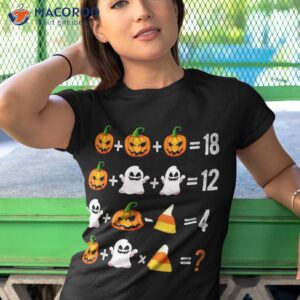 halloween order of operations math teacher pumpkin shirt tshirt 1