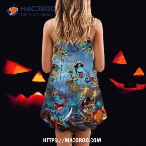 halloween pirate dinosaur scary summer dress 2