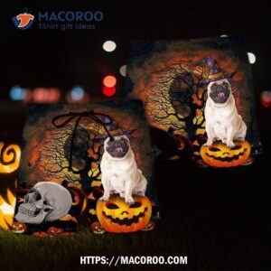 halloween pug my lovely dog hawaii shorts 1