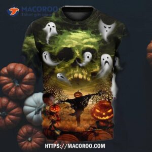 halloween pumpkin crazy ghost ugly christmas sweaters 4