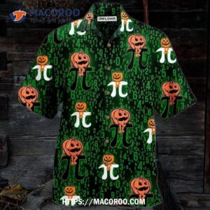 halloween pumpkin smile hawaiian shirt 0