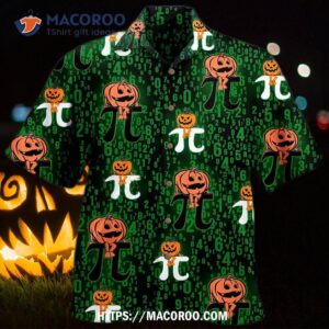 halloween pumpkin smile hawaiian shirt 1