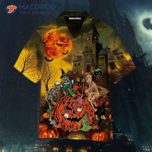 Halloween Screaming Hawaiian Shirts