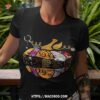 Halloween Scrubs Costume Stethoscope Pumpkin Leopard Nurse Shirt