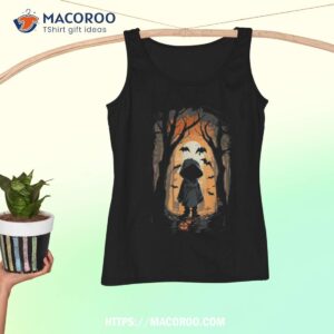 halloween spirit in the dark woods shirt halloween birthday gifts tank top