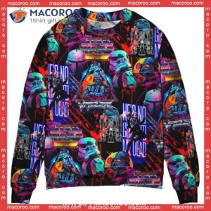 halloween starwars horror retro 80s 90s vintage disco sweater dallas cowboys ugly sweater 0